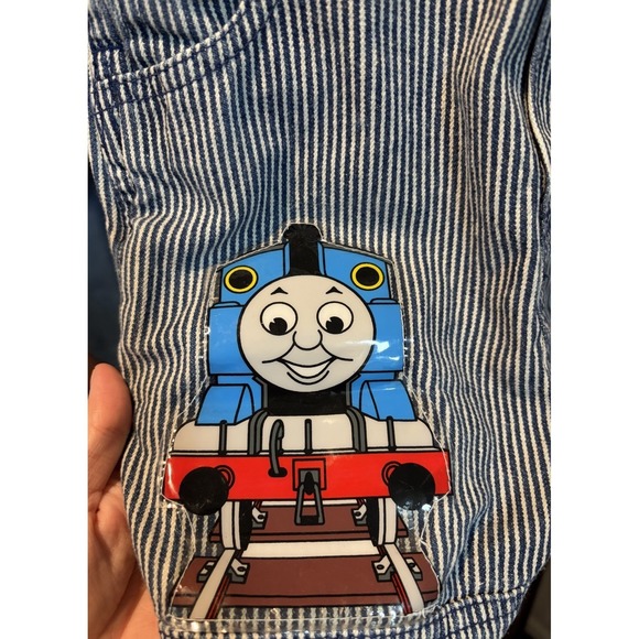 Vintage Thomas & Friends Striped Overall & Hat Set Size 4T - Picture 9 of 9